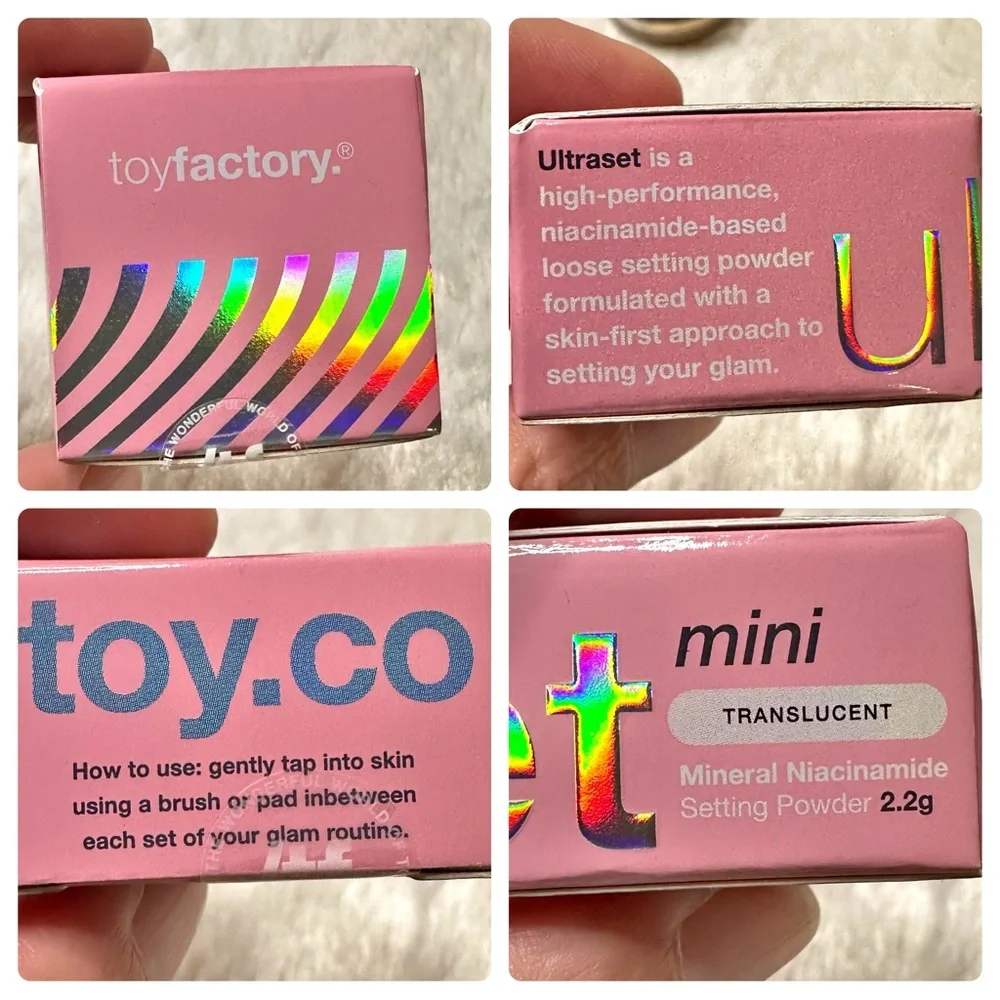 NEW Bundle 4 Loose & Pressed Setting Finishing Powders Ciate, Ace Beaute Toy